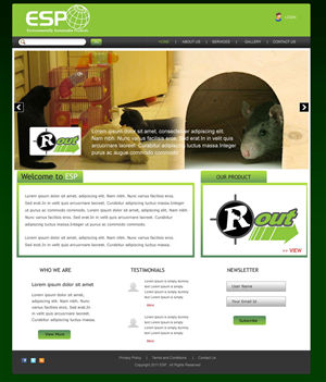 Web Design by pb for this project | Design: #455129