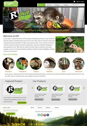 Web Design by pb for this project | Design: #455137