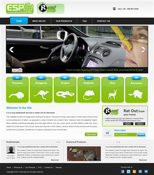 Web Design by pb for this project | Design: #455141