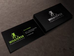Business Card Design by Creations Box 2015 for Whatever Property Maintenance  | Design: #10325258