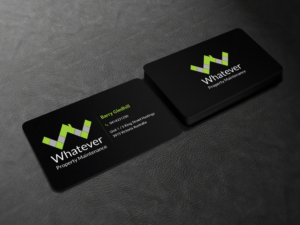Business Card Design by Creations Box 2015 for Whatever Property Maintenance  | Design: #10325273