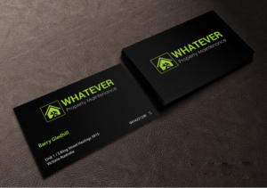 Business Card Design by Creations Box 2015 for Whatever Property Maintenance  | Design: #10325275