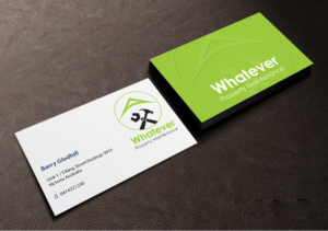 Business Card Design by Creations Box 2015 for Whatever Property Maintenance  | Design: #10325286