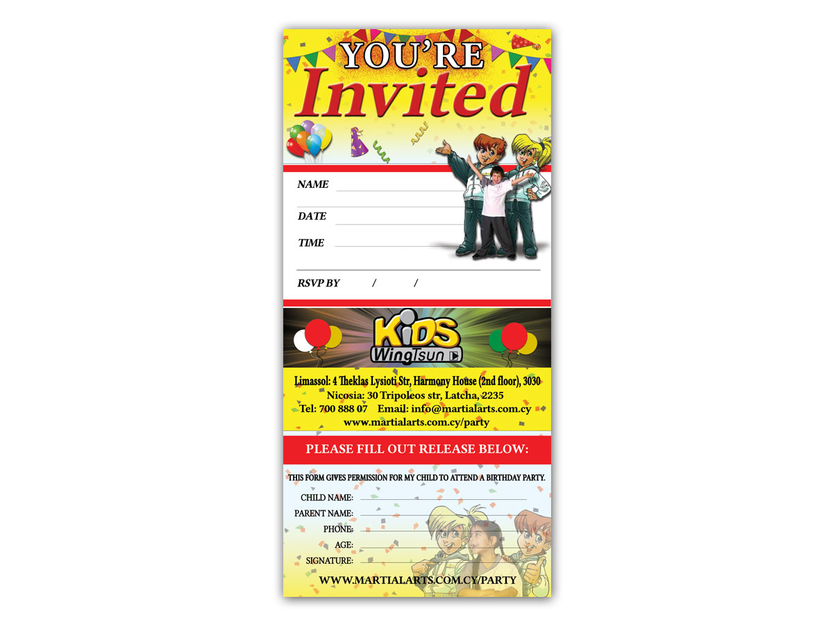 Invitation Design by chris_sally_beng for this project | Design #10422291