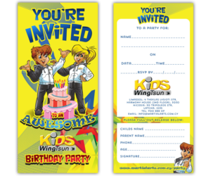 Kids Birthday Parties Invitations | Design Invitation par at-as