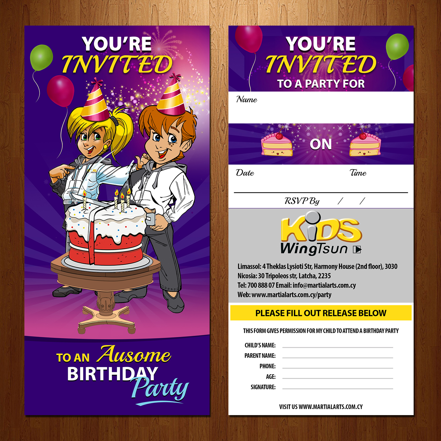 Invitation Design by VEGA-Designs for this project | Design #10333794