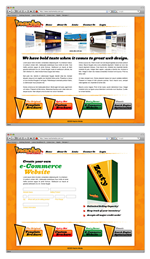 Web Design by FireSide Design for Nacho Media | Design: #19981
