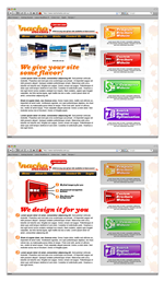 Web Design by FireSide Design for Nacho Media | Design: #19982