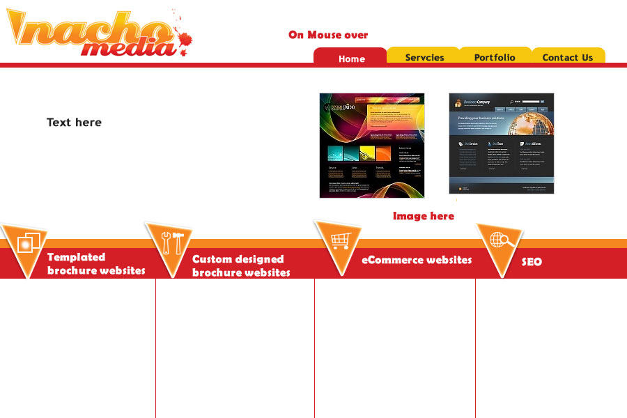 Diseño Web por OliveMind para Nacho Media | Diseño #20018