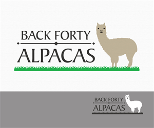 Diseño de Logo por AD-X para Back Forty Alpacas | Diseño: #2211538