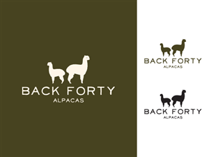 Diseño de Logo por Hoopoe para Back Forty Alpacas | Diseño: #2176867