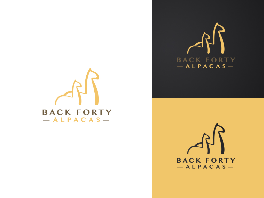 Diseño de Logo por inkedideas para Back Forty Alpacas | Diseño #2210761