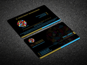 Business Card Design by Verified artistry (Design garden) for SL Investment Management | Design: #10331438