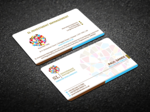 Business Card Design by Verified artistry (Design garden) for SL Investment Management | Design: #10331439