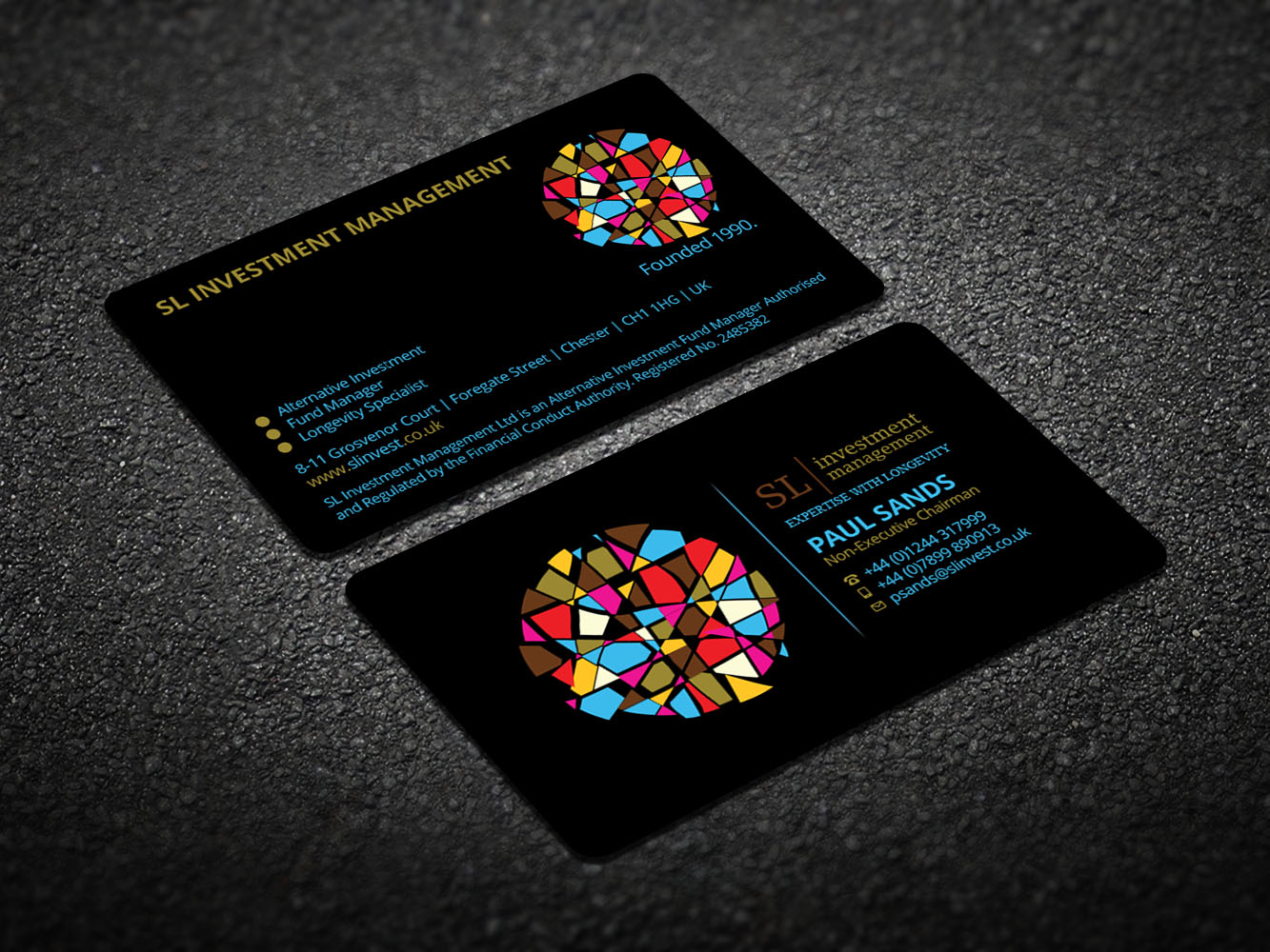 Business Card Design by Verified artistry for SL Investment Management | Design #10331440