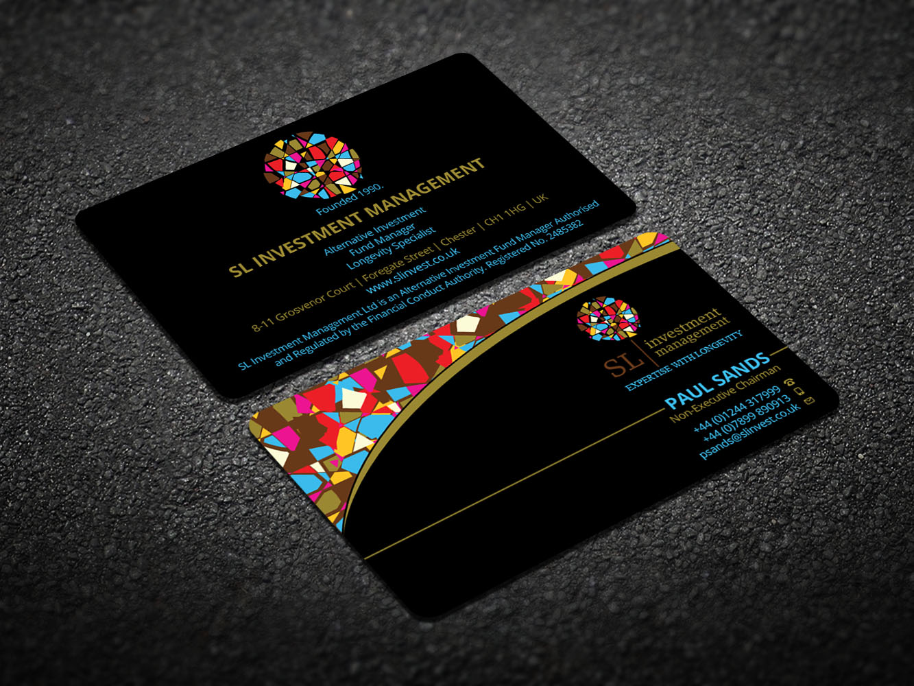Business Card Design by Verified artistry for SL Investment Management | Design #10331442