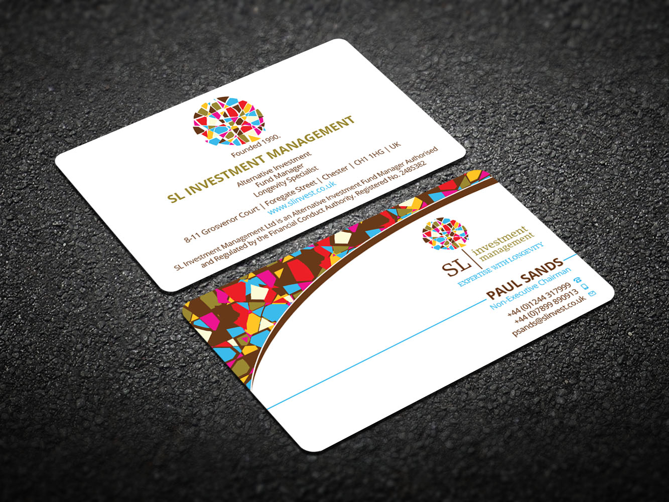 Business Card Design by Verified artistry for SL Investment Management | Design #10331444