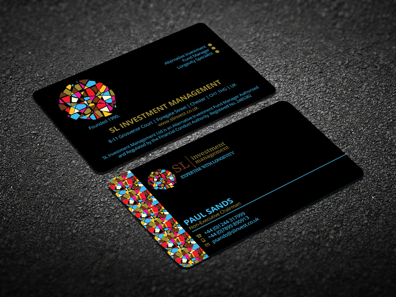 Business Card Design by Verified artistry for SL Investment Management | Design #10331445