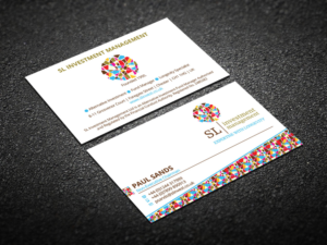Business Card Design by Verified artistry for SL Investment Management | Design: #10331447