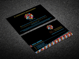 Business Card Design by Verified artistry for SL Investment Management | Design: #10331450
