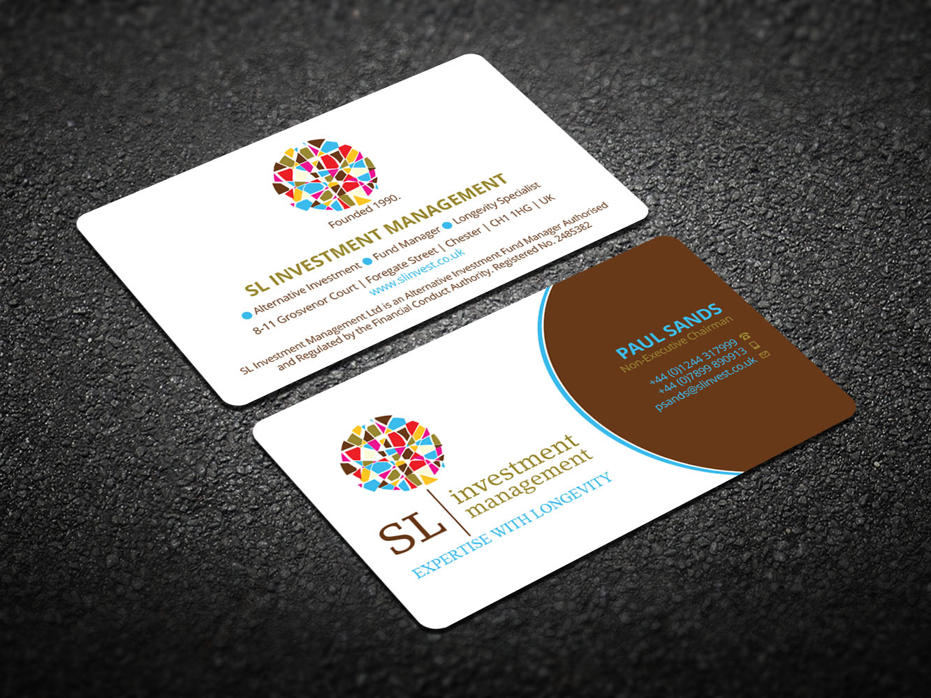 Business Card Design by Verified artistry for SL Investment Management | Design #10331453