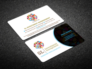 Business Card Design by Verified artistry (Design garden) for SL Investment Management | Design: #10331455
