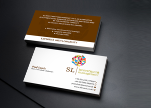 Business Card Design by Creations Box 2015 for SL Investment Management | Design: #10315216