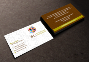 Business Card Design by Creations Box 2015 for SL Investment Management | Design: #10315221