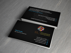 Business Card Design by Creations Box 2015 for SL Investment Management | Design: #10315234