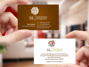 Business Card Design by Creations Box 2015 for SL Investment Management | Design: #10315247