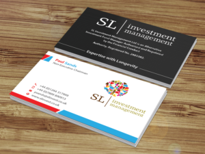 Business Card Design by Creations Box 2015 for SL Investment Management | Design: #10315250