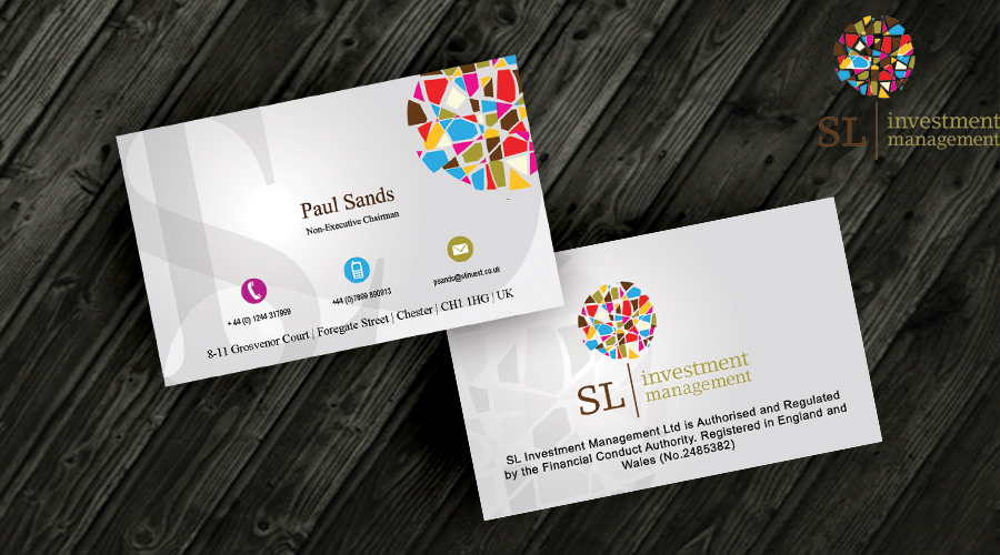Business Card Design by Macaw for SL Investment Management | Design #10736747
