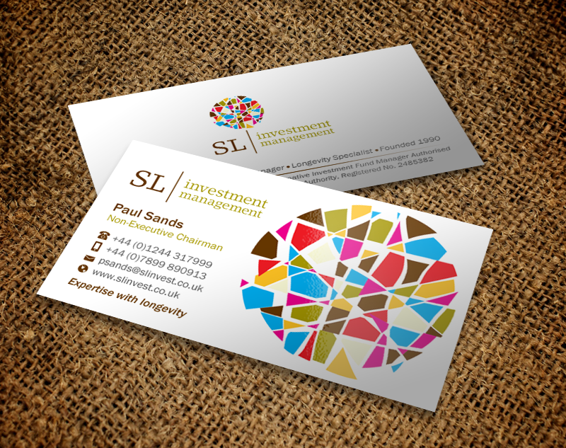 Business Card Design by Brand aid for SL Investment Management | Design #10322503