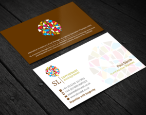 Business Card Design by Brand aid for SL Investment Management | Design: #10322505