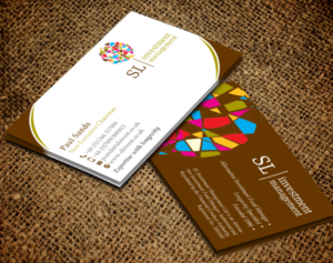 Business Card Design by chandrayaan.creative for SL Investment Management | Design: #10322481