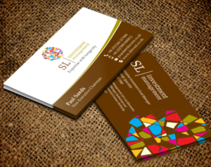 Business Card Design by chandrayaan.creative for SL Investment Management | Design: #10322482
