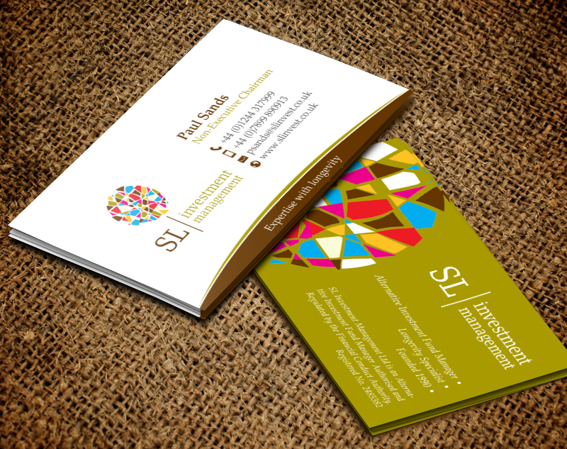 Business Card Design by chandrayaan.creative for SL Investment Management | Design #10322483