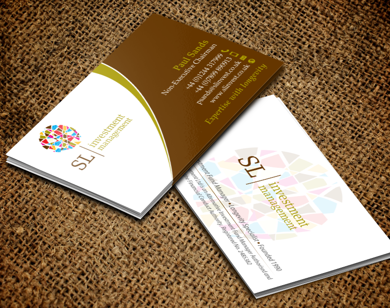 Business Card Design by chandrayaan.creative for SL Investment Management | Design #10322488
