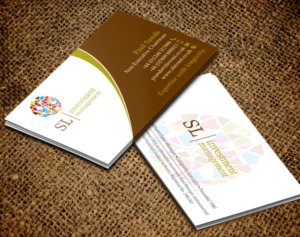 Business Card Design by chandrayaan.creative for SL Investment Management | Design: #10322488
