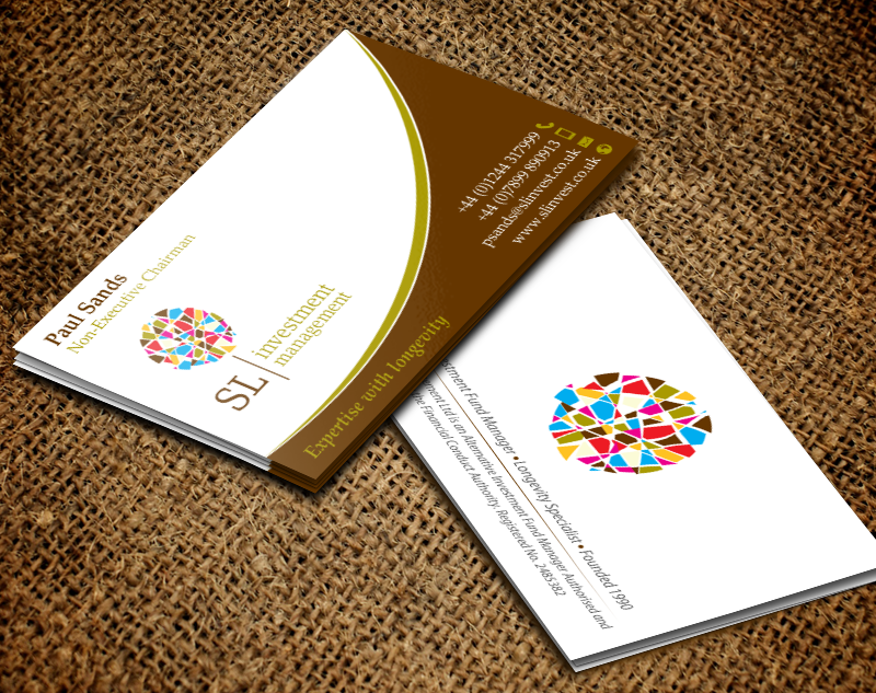 Business Card Design by chandrayaan.creative for SL Investment Management | Design #10322489