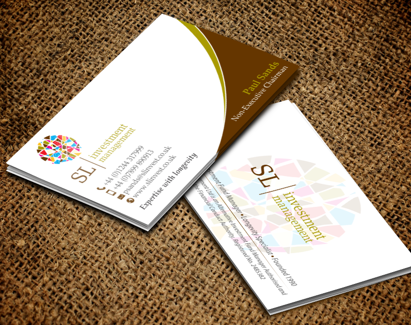Business Card Design by chandrayaan.creative for SL Investment Management | Design #10322490