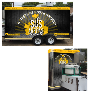 Food Truck Design for South American Inspired food in Los Angeles CA | Illustration-Design von elveneclipse