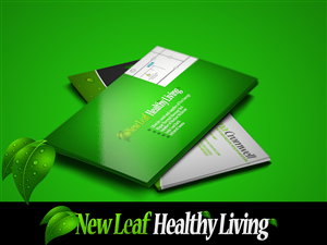 Business Card Design by biili for New Leaf Healthy Living | Design: #2206336