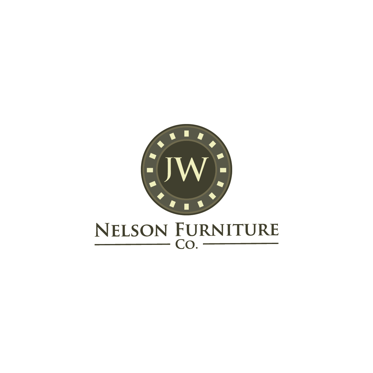 Logo Design by phraimsondesign for Nelsons Just Wood Furniture | Design #10313671