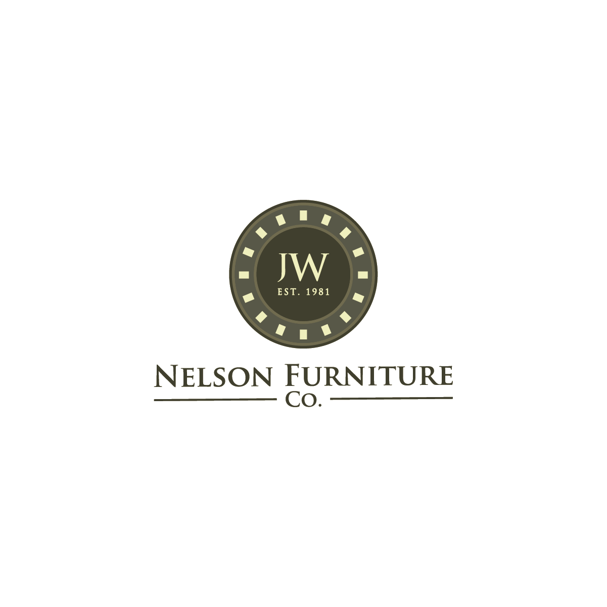 Logo Design by phraimsondesign for Nelsons Just Wood Furniture | Design #10334872