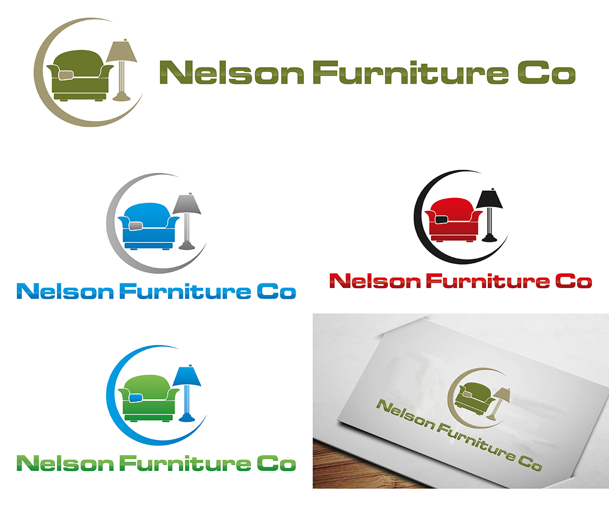 Logo Design by Mars Multimedia for Nelsons Just Wood Furniture | Design #10332740