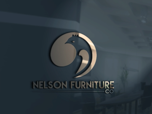 Logo Design by spring TM for Nelsons Just Wood Furniture | Design: #10314145