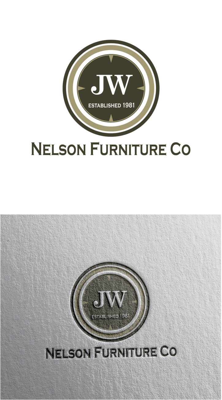 Logo Design by goranvisnjic82 for Nelsons Just Wood Furniture | Design #10334143