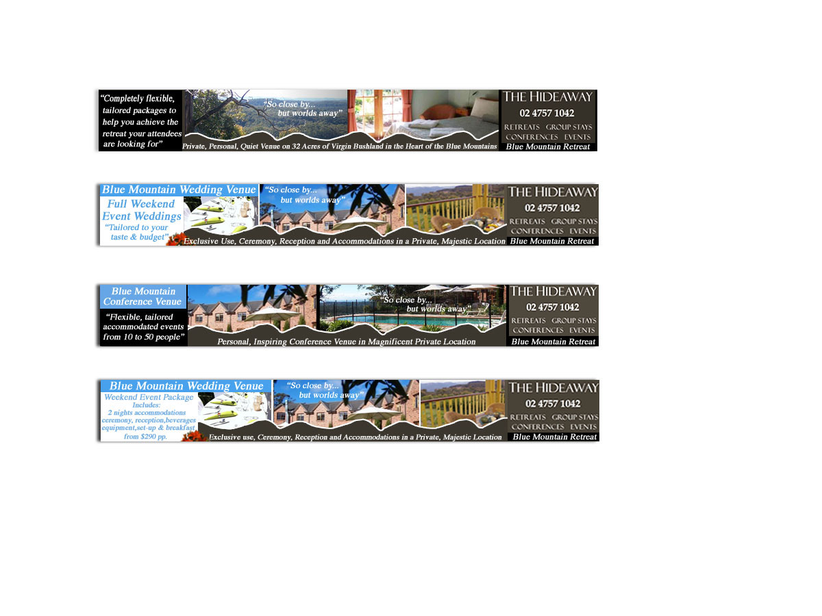 Design de Bannière  par PAGEMonkey Design pour Hudson Design | Design #2285842