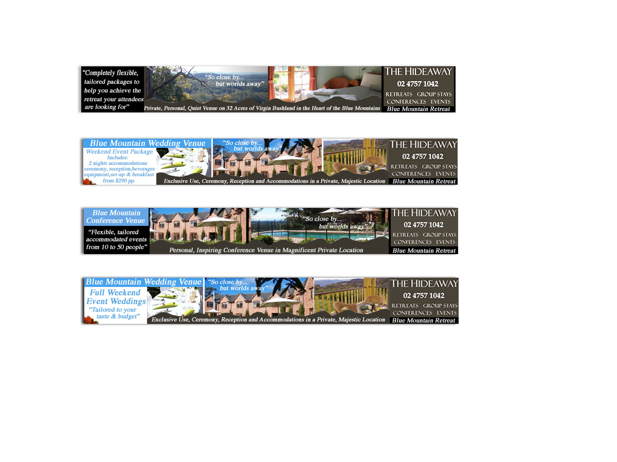 Banner Ad Design by PAGEMonkey Design for Hudson Design | Design #2286023